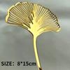 1 комплект акриловых золотых листьев, декоративный цветок для украшения торта, бумага для украшения торта на день рождения, вечеринку, золотая пальма, выпечка, украшение для тортов в стиле бохо