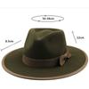 Желтая женская и мужская шерстяная шляпа-федора с бантом и лентой, джентльменская элегантная женская кепка зима-осень с широкими полями, джазовая церковная панама-сомбреро