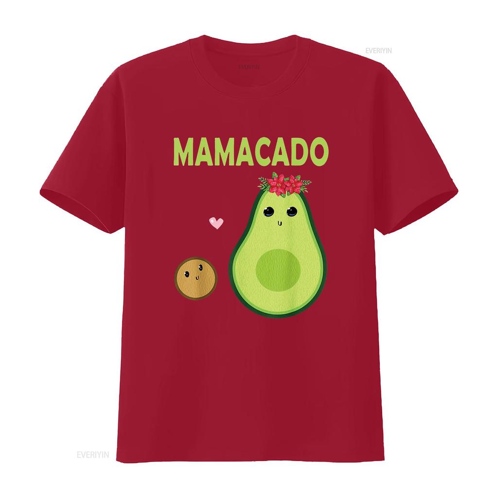 Женская Футболка Mamacado Милый Авокадо Мама Кавайи Беременная Мама Малыш Женская винтажная Стиранная Мягкая с принтом Стильная Унисекс Удобная