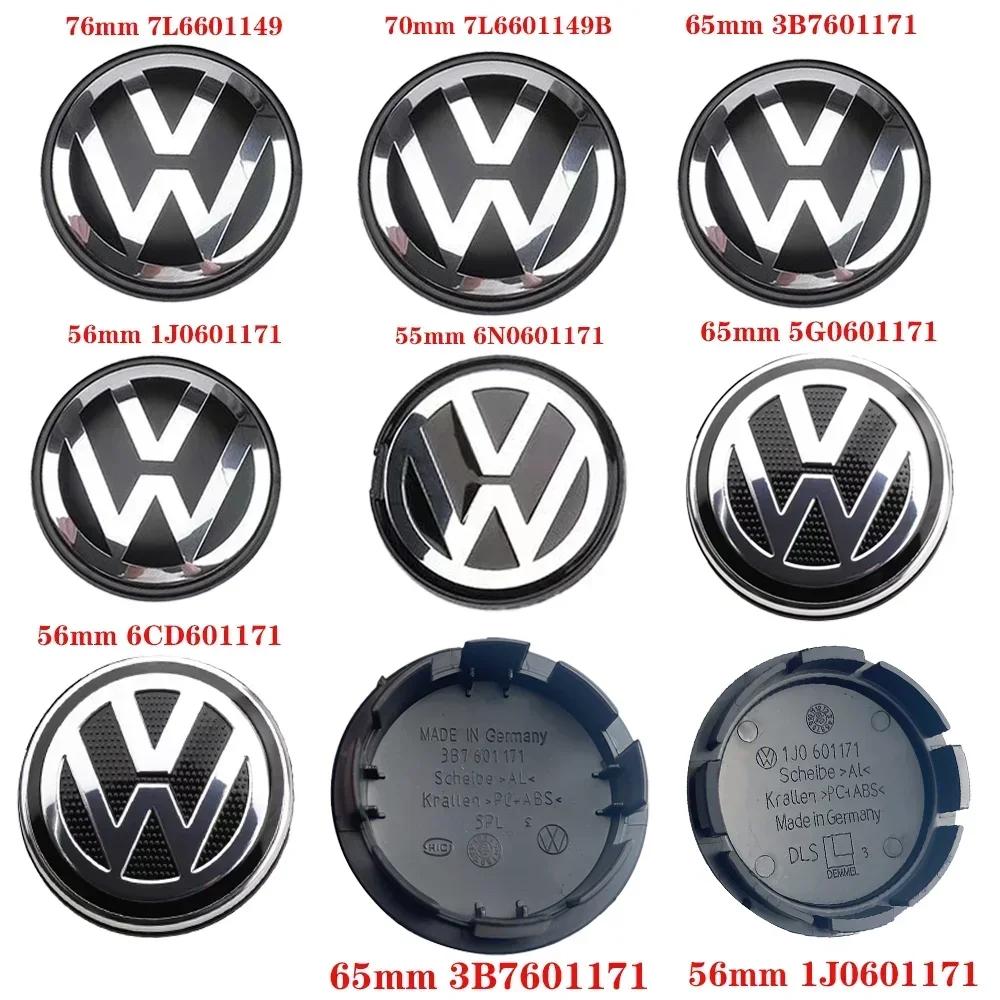4pcs 55mm 65mm car styling wheel center wheel hub cap modification accessories suitable for VW Volkswagen Jetta MK5 Golf Passat