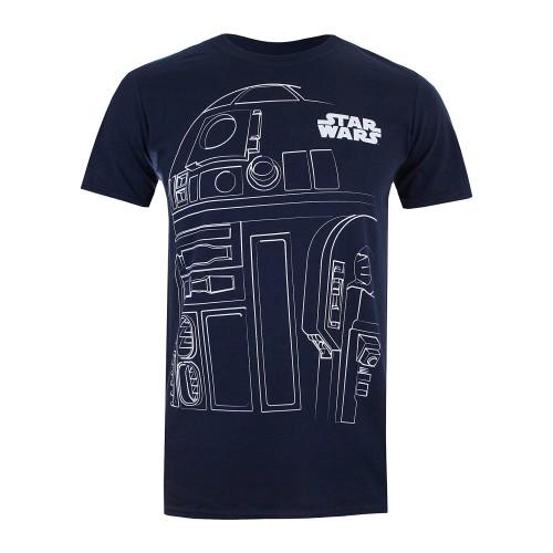 Star Wars Boys R2-D2 Outline T-Shirt
