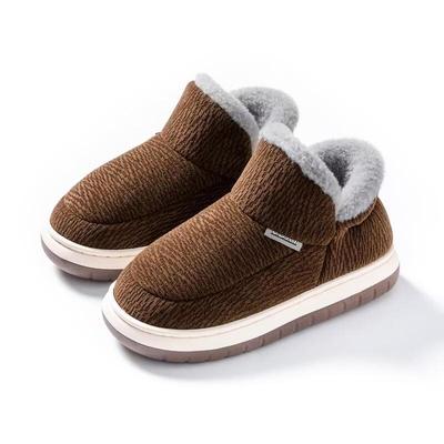 HANDUNYOU Унисекс Зимние Теплые Плюшевые Тапочки