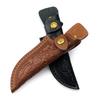 Pocket Knife Sheath Handmade Pouches Leathers Knife Holsters Straight Knife Holder Outdoor Carry Sheath Tool Easy To Us