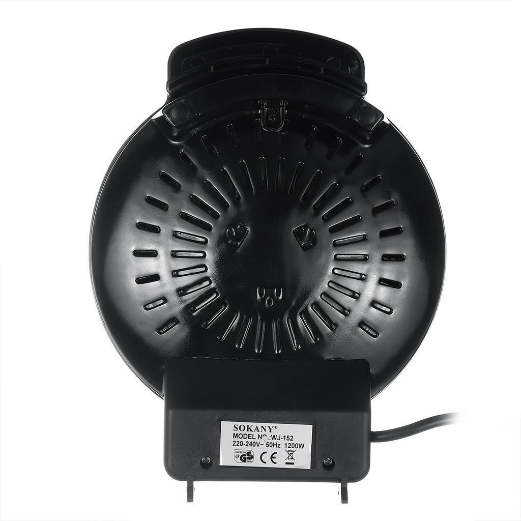 Electric Waffles Maker 1200W 220-240V Adjustable Bubble Egg Cake Oven Breakfast Waffle Machine Double-Sided Heating Snacks Waffle Pot