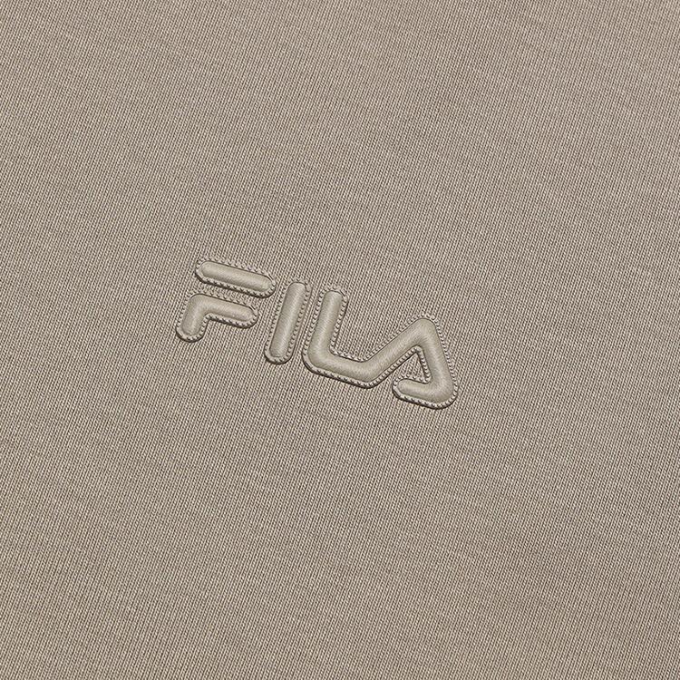 New FILA ORIGINALE Short Sleeved Dress Women's Steam Gray GY F51W529314F-GY