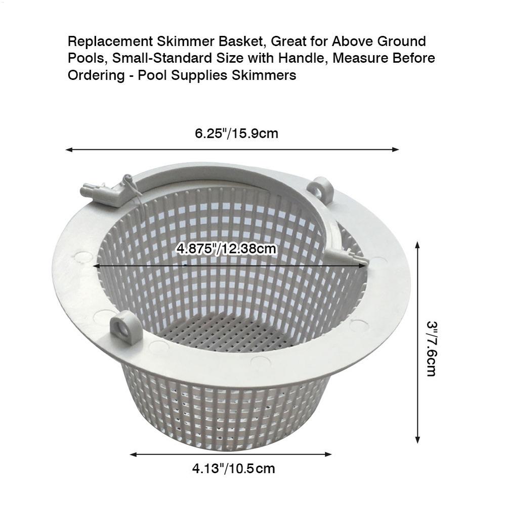 Pool Skimmer Basket Pool Strainer Basket AboveGround Pool Replacement Skimmer Bags Pool Cleaning Cleaner Supplies Random Color