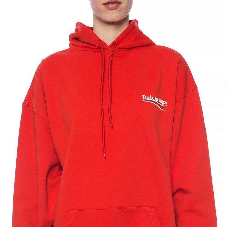 Balenciaga Худи с принтом логотипа кампании 556103TBV146403