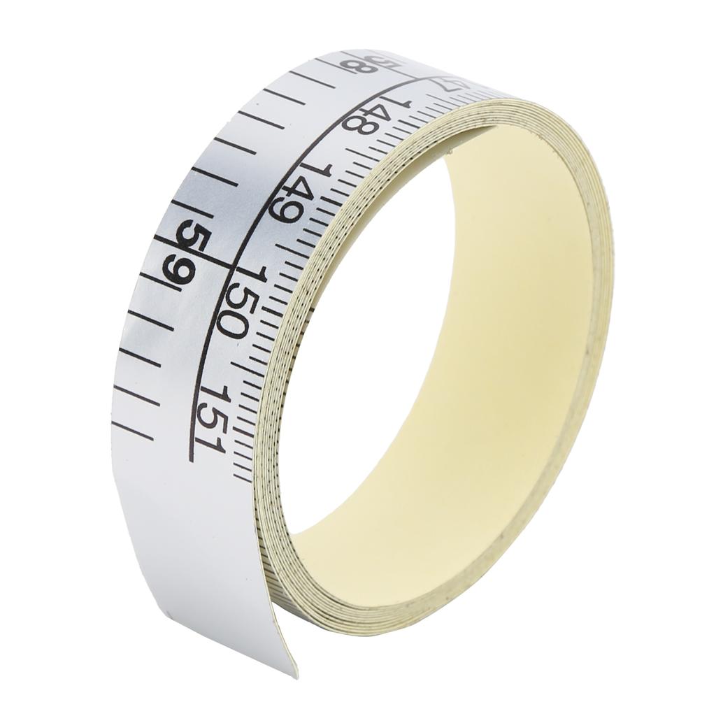 Adhesive Measuring Tape Double Scale Sewing Measuring Flexible Ruler Tailor Soft Tape Measure for
