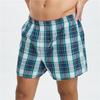 Boxer Men Thin Summer Underwear Cotton Man Big Size Short Breathable Plaid Flexible Shorts Boxer Male Underpants One Or Six
