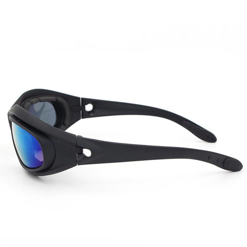 Polarized Shooting Glasses, Tactical Sunglasses, Night Vision Paintball Mirror, Wind-proof Mirror, Men and Women Riding.