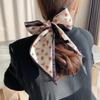 New Scarves Silk Scarves Women'S Spring And Autumn Season Long Decorative Professional Scarves Summer Thin Styles Paired With Shirts Stylish