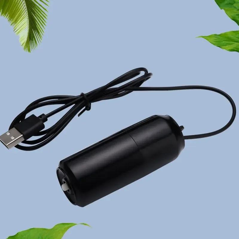 Oxygen Pump USB Portable Fish Tank Fish Farming Aquarium Supplies  Small Oxygen  Pump Ultra Quiet Fishing Aerator Fountain Pump
