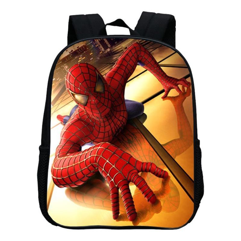Home Spidermanfar From Kid Boys School Book Bag Backpack Shoulder Bags Rucksack