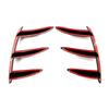 1 Pair Car Rear Lip Bumper Canards Vents Replacement for Mercedes Benz W176 A200 A250 A45 AMG
