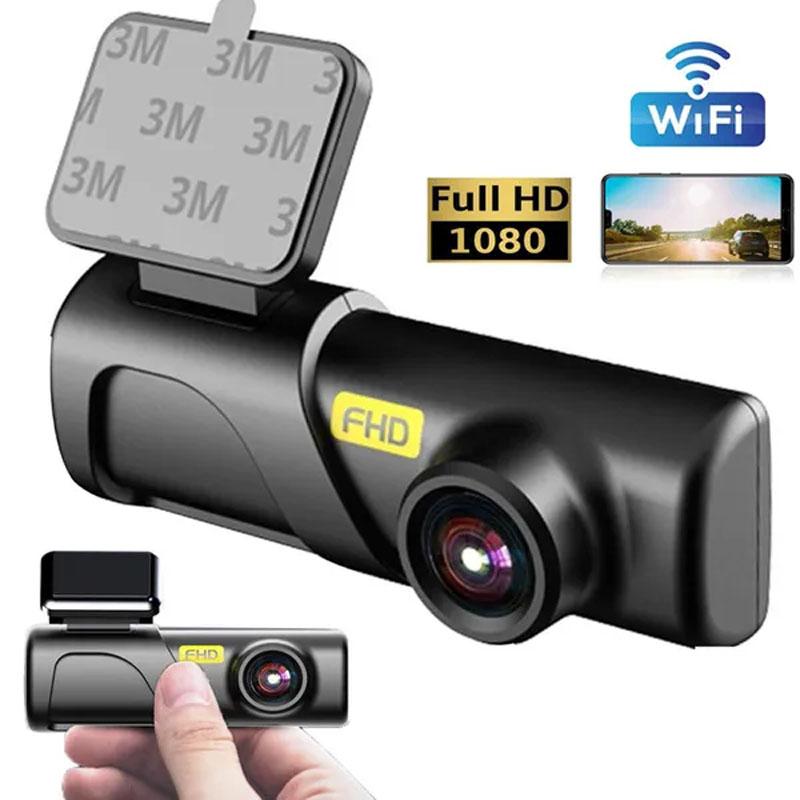 WiFi Car DVR Mobile Phone Interconnection Driving Recorder 24h Monitoring Single-Lens High-Definition Night Vision