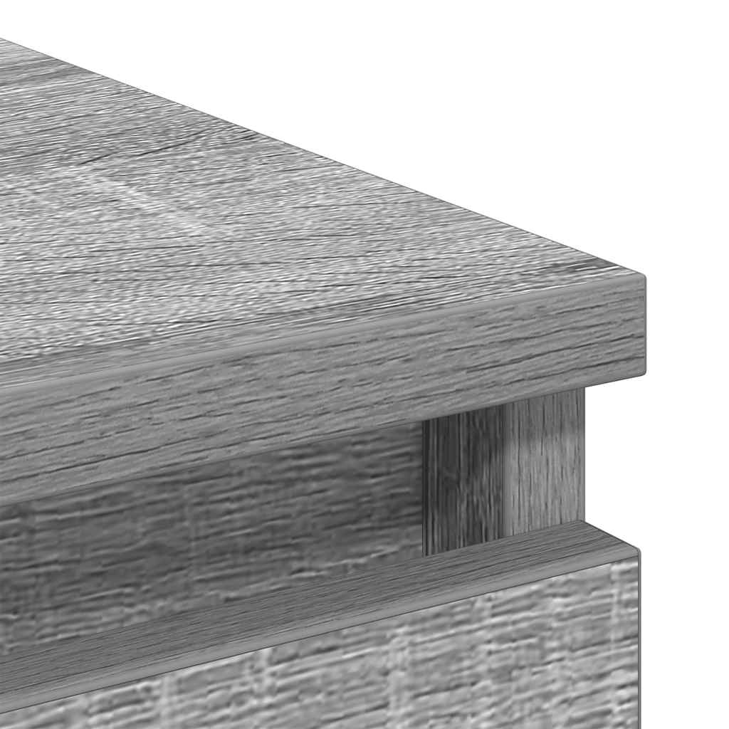 Sideboard Gray Sonoma 37.5 x 35 x 76 cm Particleboard