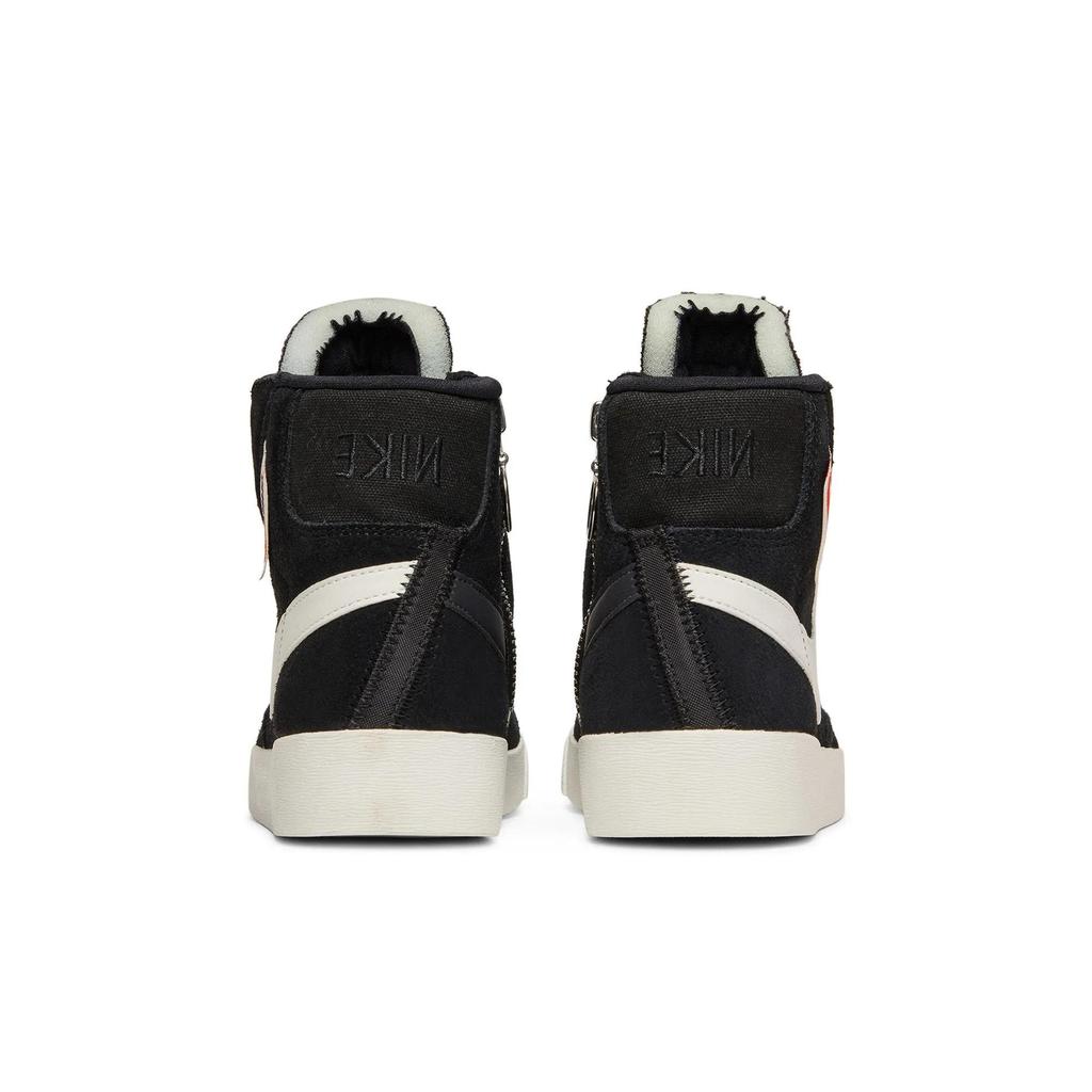Nike Womens Blazer Mid Rebel XX 'Black' (women's sizes) Black / Black-Summit White-Oil Grey Skate Shoes BQ4022 001