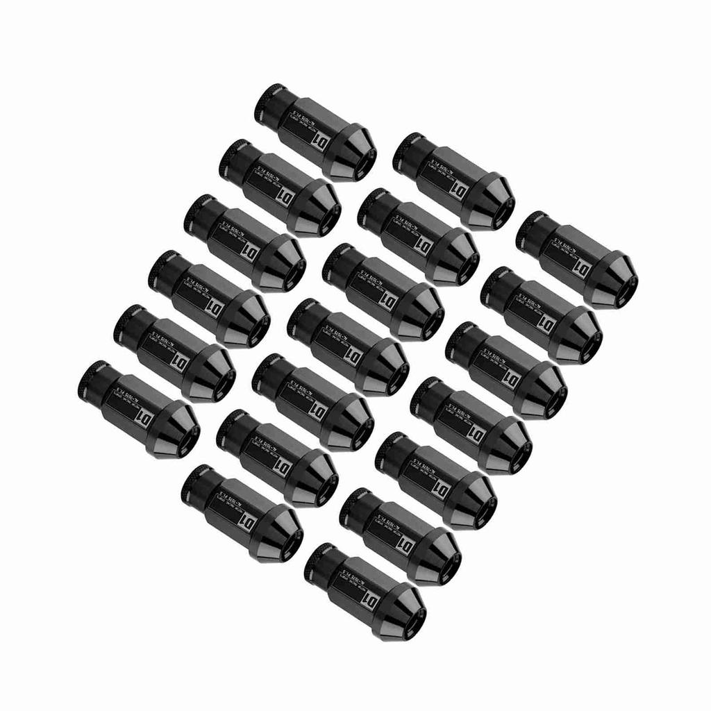 Автомобильный винт для покрышки гоночного колеса алюминиевая гайка M12X1.5 (черный)