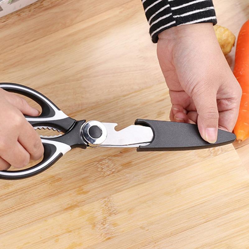 Chicken Bone Scissors Stainless Steel Kitchen Scissors Chicken Poultry Fish Kitchen Tool Shears for Nutcracker