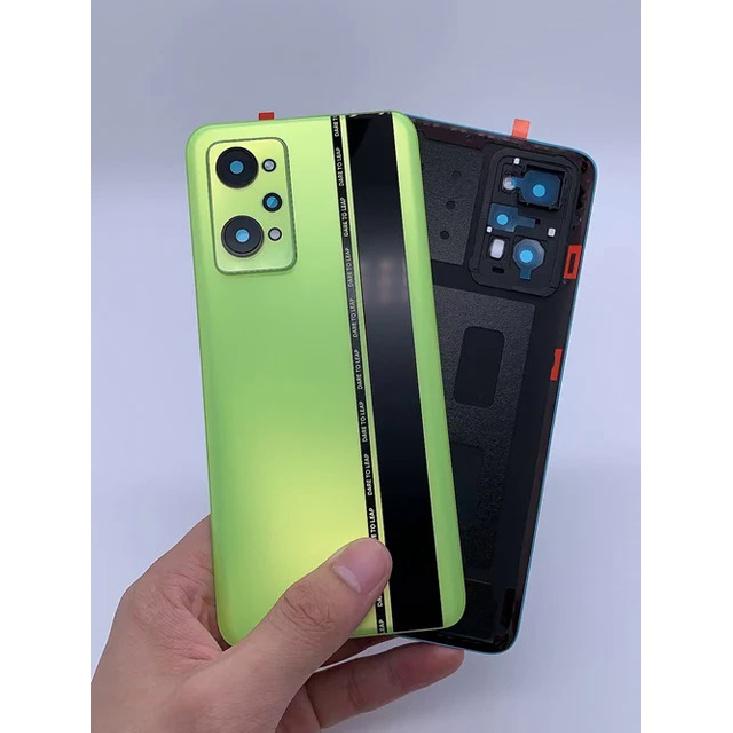 6,62 "задняя стеклянная крышка для Realme GT Neo2 Neo 2 RMX33, крышка батарейного отсека, стеклянная панель, корпус задней двери с объективом