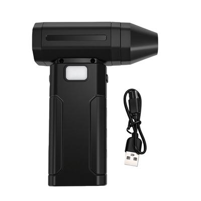 Беспроводная воздуходувка 100000 об/мин Бесщеточный двигатель USB-перезаряжаемая Мощный турбовентилятор Выдуватель пыли Ручной вентилятор для дома Автомобиля