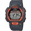 STL-S100H-4AJH [SPORTS GEAR] Round Watch Black Resin Digital