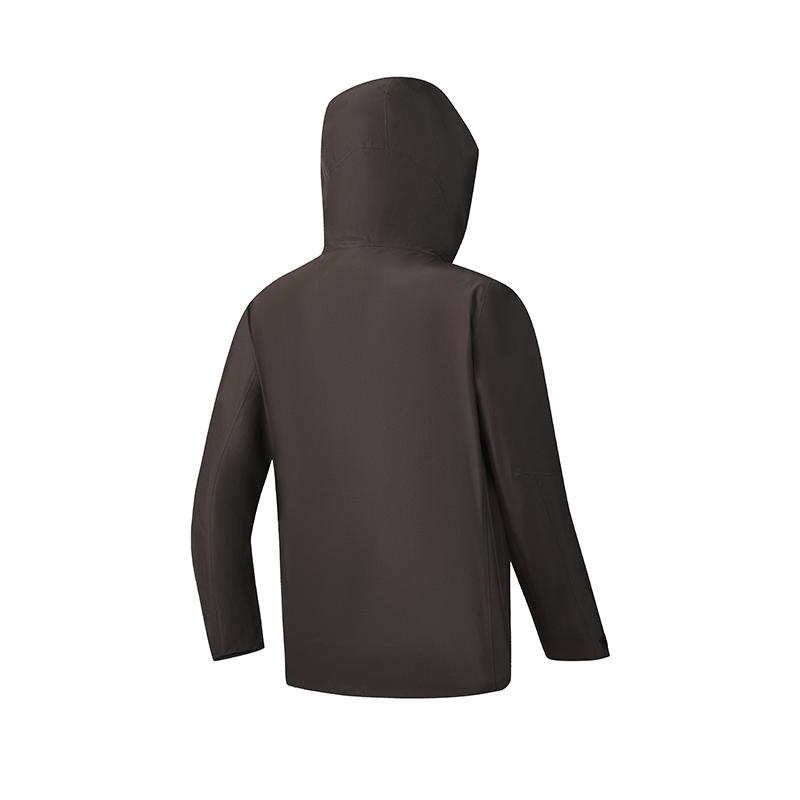 Fila Фитнес Минималистичный Ветрозащитный Дышащий Уличный Водонепроницаемый Теплый Многофункциональный Съемный Костюм-двойка с капюшоном Мужские куртки A11M541710FDR