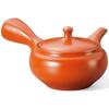 J-kitchens Commercial Tokoname Ware Teapot with Strainer, 580cc, Made In Japan