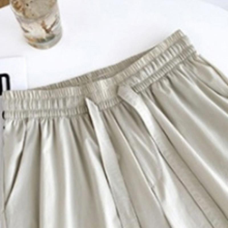 Shop Women S Nylon elaStic waiSt Parachute pantS Won Wpt We80689