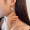 Gica Gem из стерлингового серебра 925 пробы в форме подушки 10*10 элегантные роскошные серьги-капли для женщин изысканные лаконичные шикарные ювелирные изделия высокого качества подарок на День святого Валентина