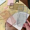 Роскошный блестящий чехол для телефона для iPhone 13 14 15 Pro Max Plus Мягкий прозрачный силиконовый чехол