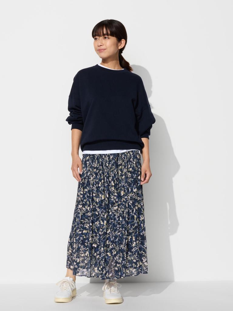 Uniqlo Юбка из японского шифона, короткая длина