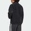 adidas Мужская верхняя одежда из флиса Originals Polar Full-Zip Top черного цвета IM9882