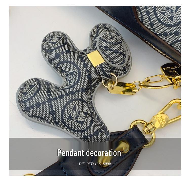 2025 Women's Chic Hot Shoulder Cylinder Crossbody Bag - Stylish & Versatile High-End Pillow Design