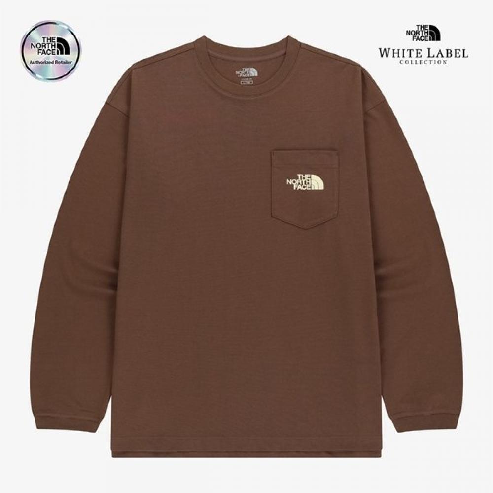 The North Face Pocket Long Sleeve Round Tee Lbr