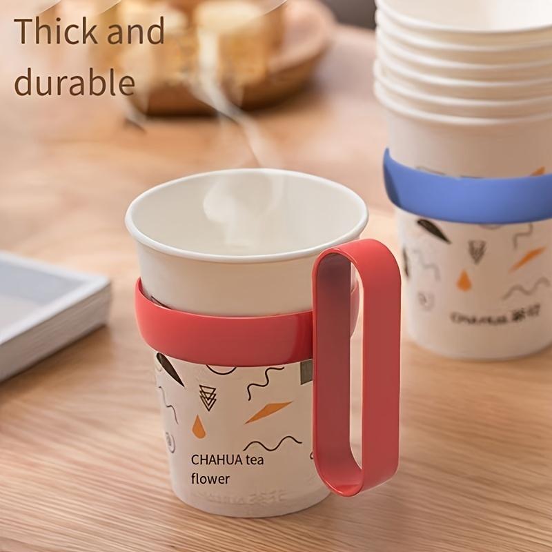 1/5 шт одноразовый бумажный держатель для стакана эспрессо кофе антиожоговый многофункциональный многоцелевой офисный бытовой чехол