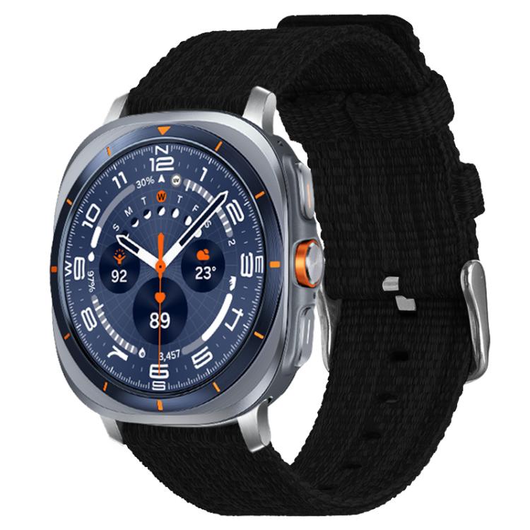 Original Cheaper Price Nylon Canvas for Samsung Galaxy Watch Ultra / Ultra 2025 XDfind Nylon Canvas Watch Band