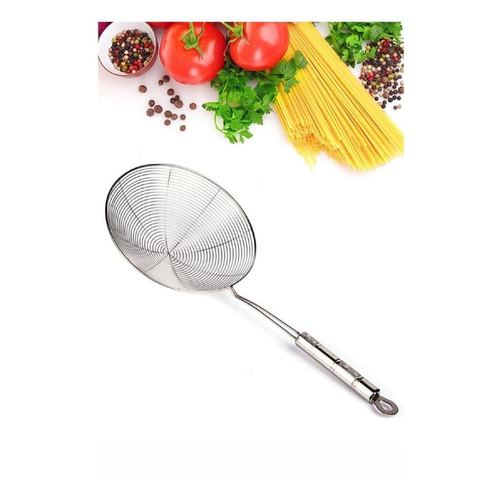 Metal Boiling Frying Oil Skimmer Presentation Service Skimmer Luxury Fat Skimmer