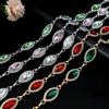10 ярдов цепочка со стразами отделка блестящие хрустальные бриллиантовые аксессуары DIY поделки подарки одежда обувь сумки бриллиантовое украшение