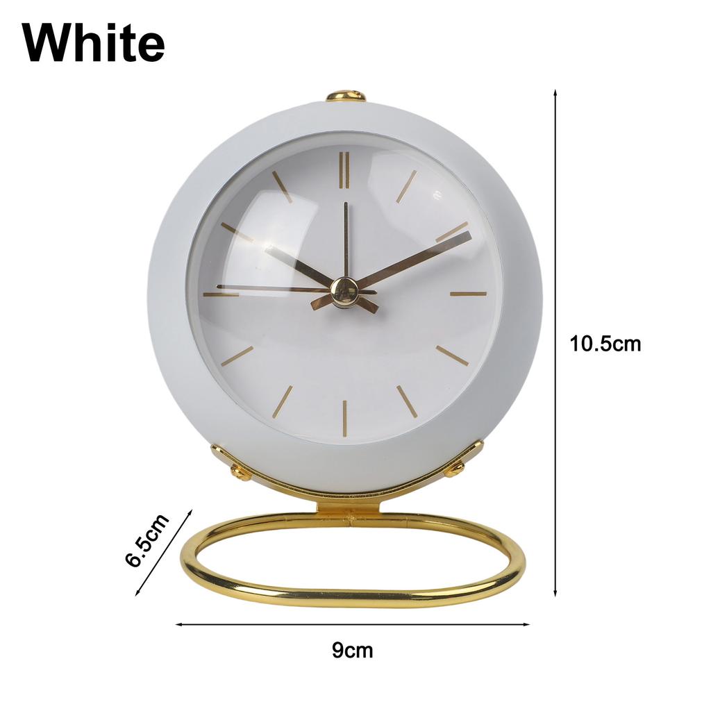 Compact Size Desktop Bedside Clock Electronics Clock Silent Alarm Clock