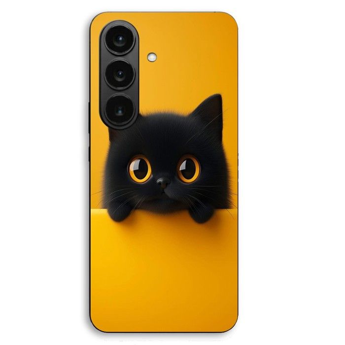 Coque de téléphone - MANIACASE - Samsung Galaxy S26 Plus - Silicone TPU - Chat mignon - Souple