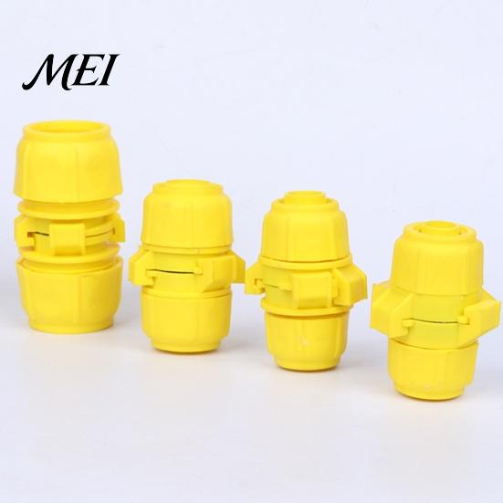 Easy Install Hose Connector Quick Connect Fitting, Fast Grab Buckle Connector, Leak-Proof Repair Extension Coupling Joint for Lawn Irrigation Car Wash