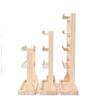 Wooden Jewelry Collection Rack Solid Wood Earrings Jewelry Hanging Showcase Bracelet Display