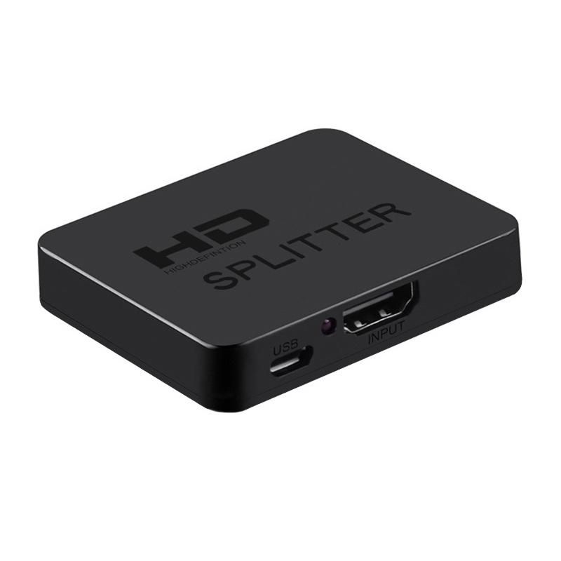 Разветвитель HDMI 4K 1x4 с пластиковым корпусом для видео высокой четкости