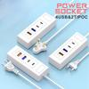 4 Port PD Fast Charger USB Plug Power Strip Charger Station Splitter EU/US Plug TYPE C Phone Charging Plug USB Electrical Socket