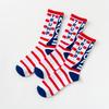 Funny President Donald Trump Socks Men Trump Flag Maple Socks Compression Socks Streetwear Hip Hop