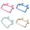 Practical Kitchen Trash Garbage Bag Plastic Holder Cabinets Towel Rack Organizer