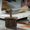 Solid Wood Coffee Powder Cleaning Brush Coffee Grinder Bar Desktop Broom Home Office Kitchen Coffee Shop Gap Cleaning Tool Brush