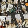Bulk Mixed Bohemian Earrings Set, Vintage Boho Tassel Shell Dangle Drop Hoop Earrings for Women Fashion Jewelry Retail