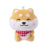 Cute Scarf Scarf Shiba Keyring Plush Doll Puppy Dog Pendant Fashion Plush Dog Keychain  Couple Gift